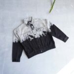 بامبر جکت جین طرح دار دورنگ Jack&Jones