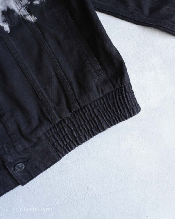 بامبر جکت جین طرح دار دورنگ Jack&Jones - Image 3