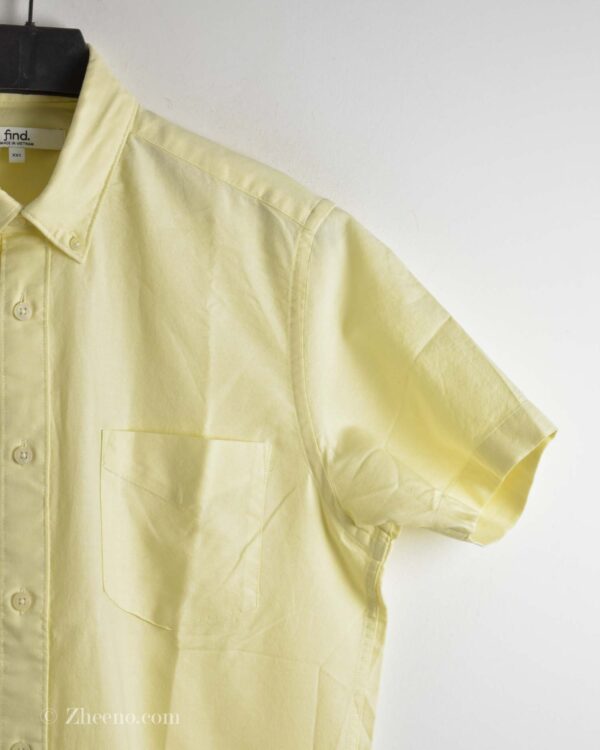 پبراهن نخی آستین کوتاه کرم Find