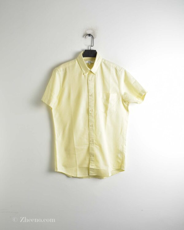 پبراهن نخی آستین کوتاه کرم Find