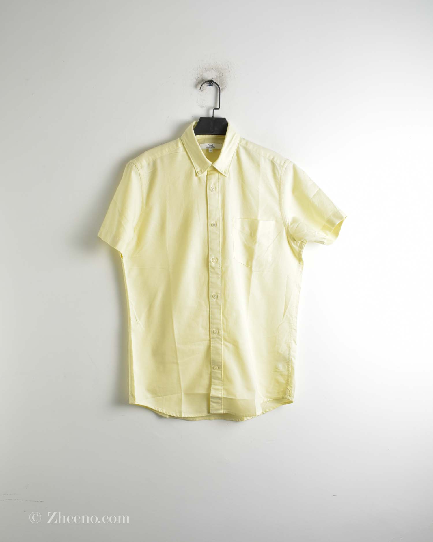 پبراهن نخی آستین کوتاه کرم Find
