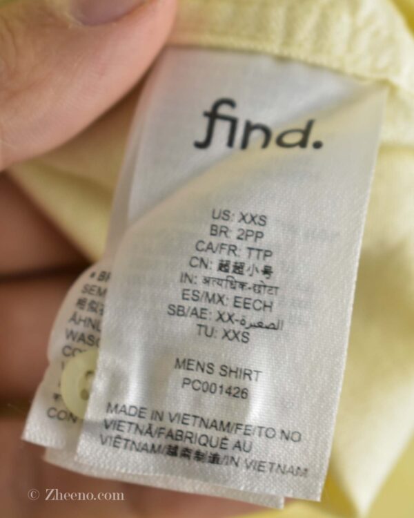 پبراهن نخی آستین کوتاه کرم Find