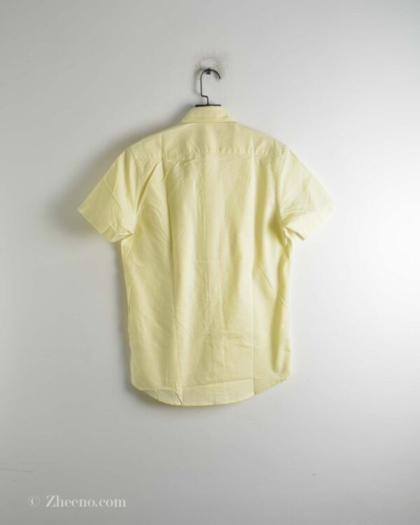 پبراهن نخی آستین کوتاه کرم Find