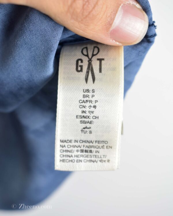 پیراهن هاوایی سرمه ای طرح دار GoodThreads