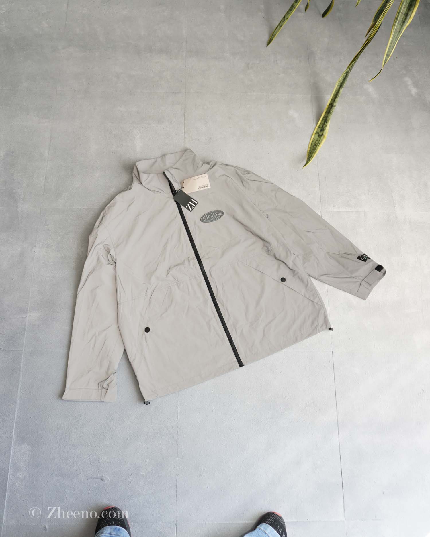 17623272990139233 جکت لیزری طرح دار Jack&Jones