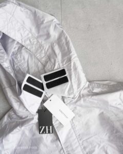 جکت بارانی کلاه دار لیزری Jack&Jones