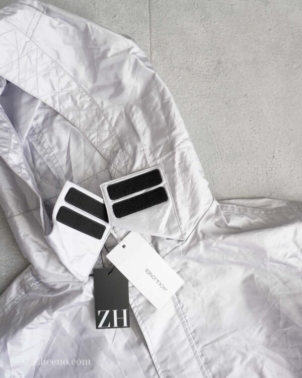 جکت بارانی کلاه دار لیزری Jack&Jones