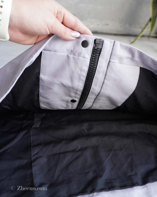 جکت کلاه دار دو رنگ Selected