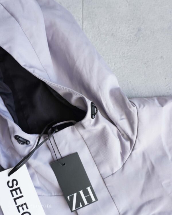 جکت کلاه دار دو رنگ Selected