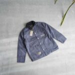 جکت جین آستردار یقه کبریتی Jack&Jones