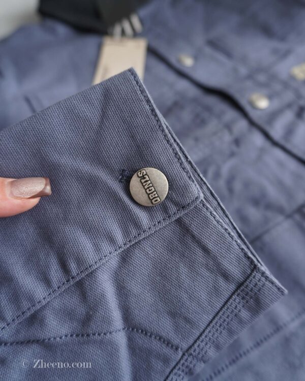 جکت جین آستردار یقه کبریتی Jack&Jones