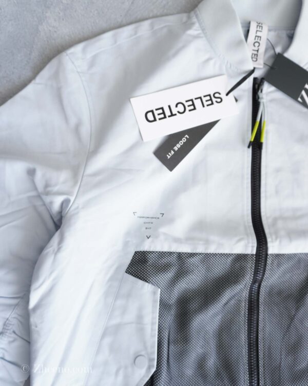 بامبر جکت آبی روشن Selected