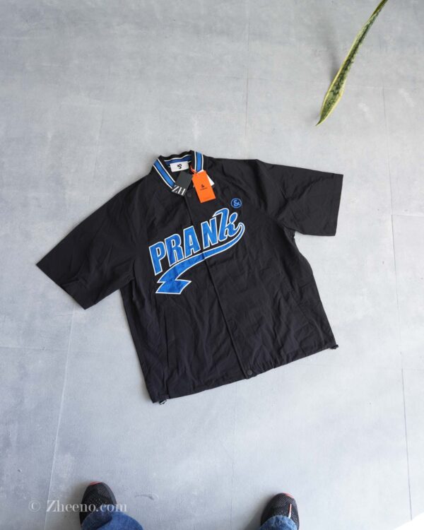 جکت مشکی طرح دار آستین کوتاه Jack&Jones