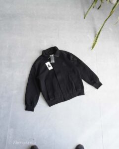 بامبر جکت مشکی ساده Jack&Jones