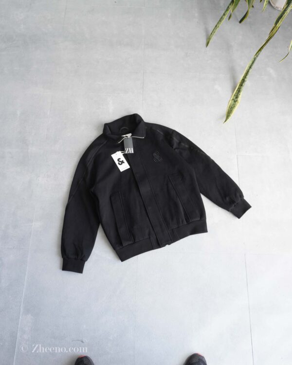 بامبر جکت مشکی ساده Jack&Jones