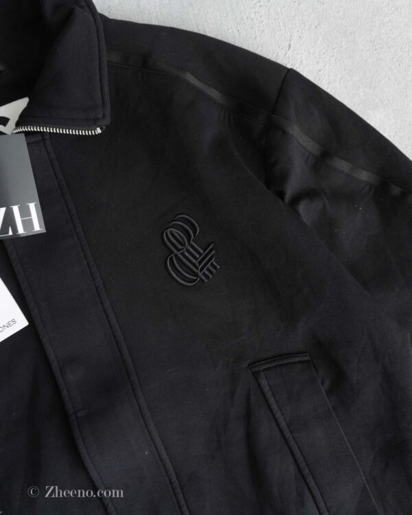 بامبر جکت مشکی ساده Jack&Jones