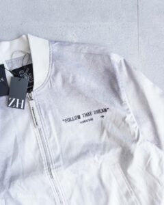 بامبر جکت خاکی طرح دار Jack&Jones