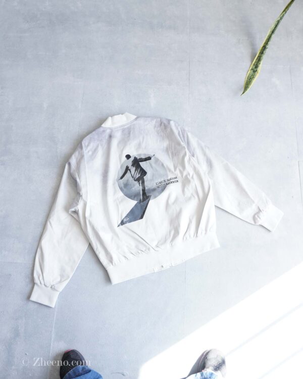 بامبر جکت خاکی طرح دار Jack&Jones