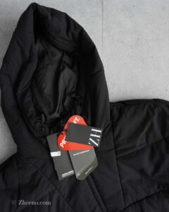 جکت کلاه دار مچ کشی مشکی Jack&Jones