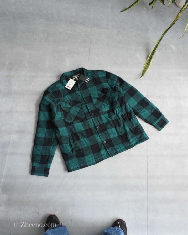 پیراهن پشمی آستر دار King Craft