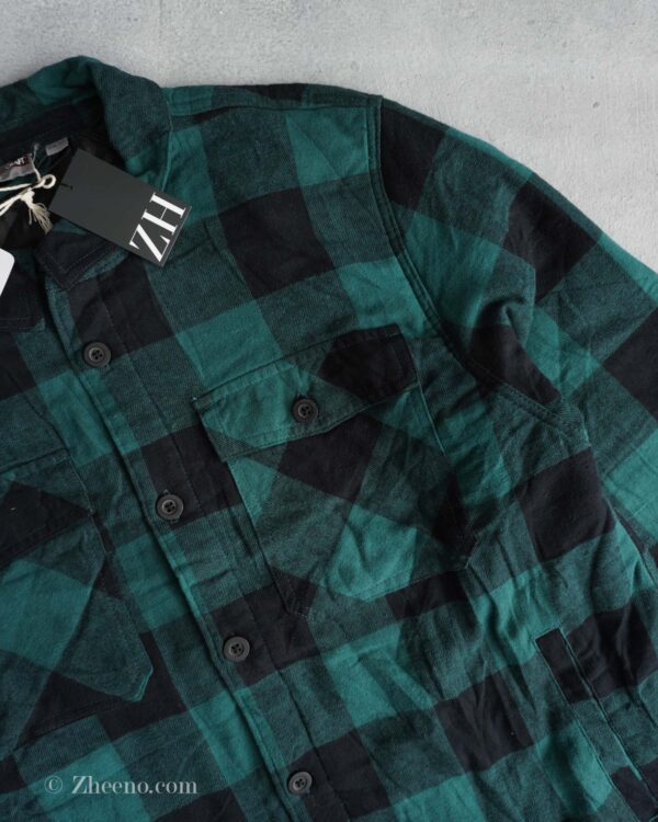 پیراهن پشمی آستر دار King Craft