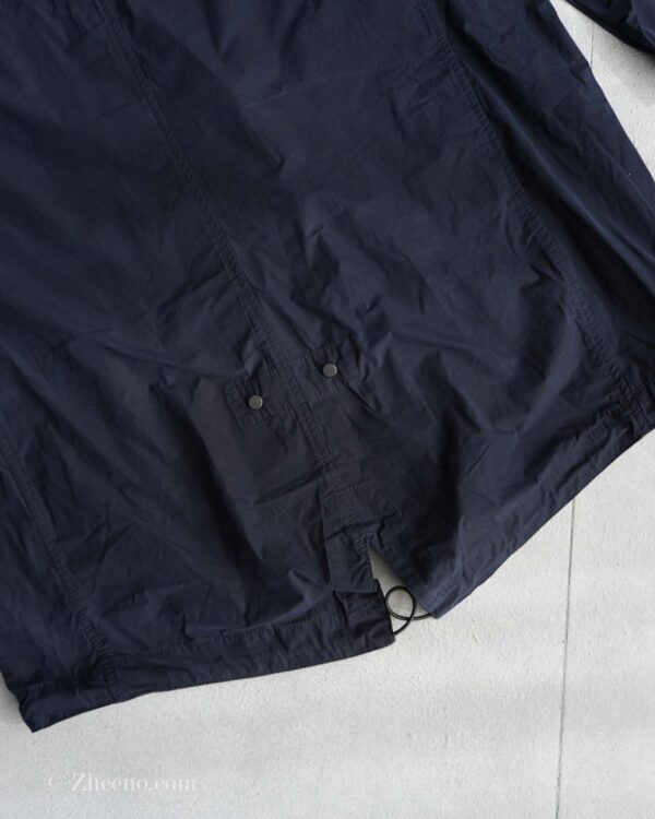 جکت بارانی کلاه دار سرمه ای تیره Selected