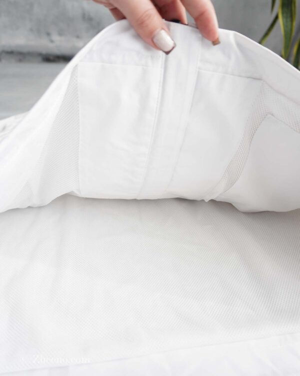 جکت بارانی کلاه دار سفید Jack&Jones