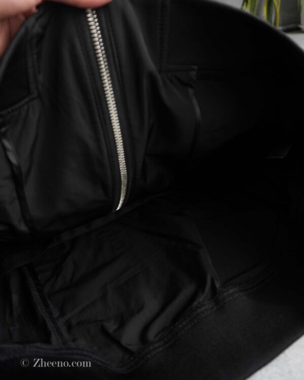 بامبر جکت مشکی زیپ دار