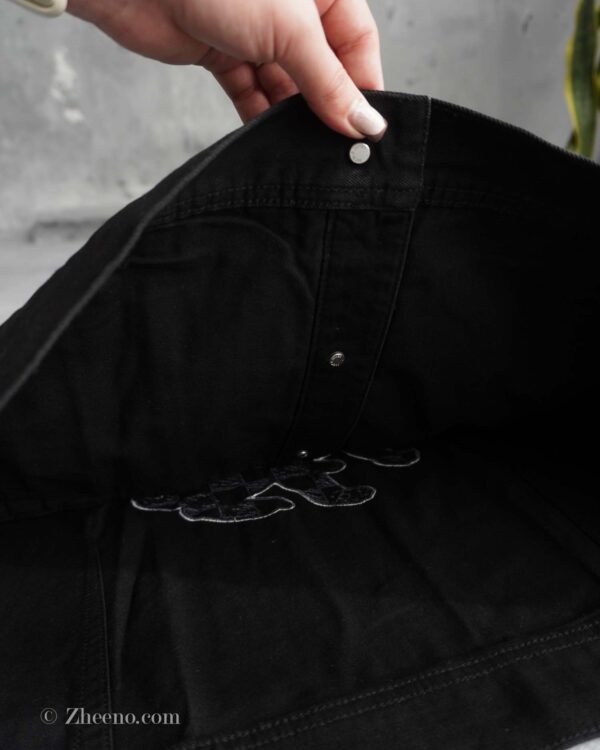 جکت جین مشکی طرح دار Jack&Jones