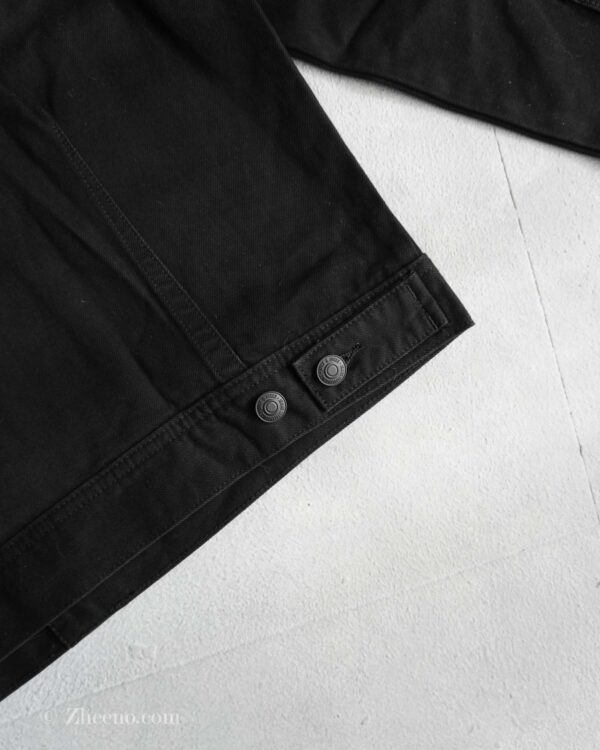 جکت جین مشکی طرح دار Jack&Jones