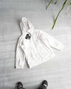 جکت کلاه دار طوسی روشن Jack&Jones