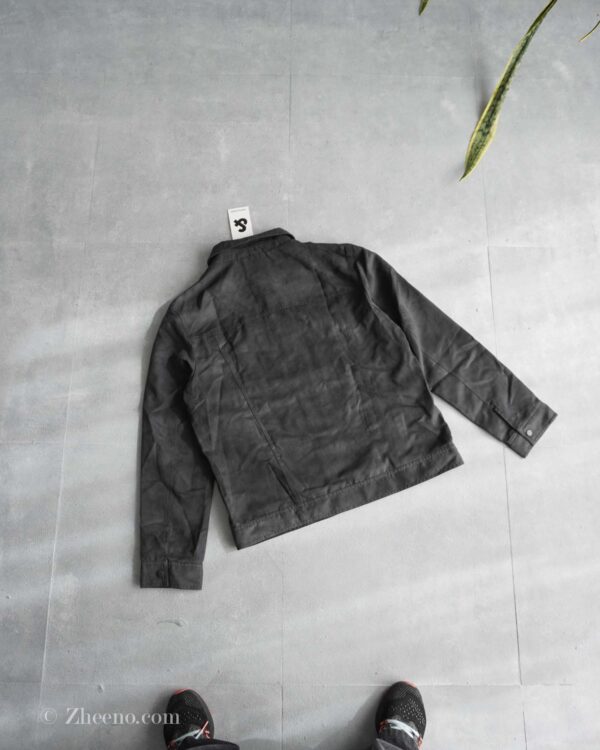 جکت چرم جیر لجنی تیره