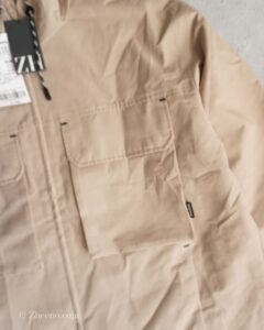 جکت کلاه دار خاکی Jack&Jones