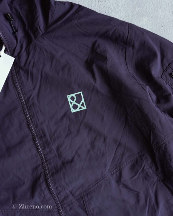 جکت بارانی کلاه دار سرمه ای تیره Jack&Jones