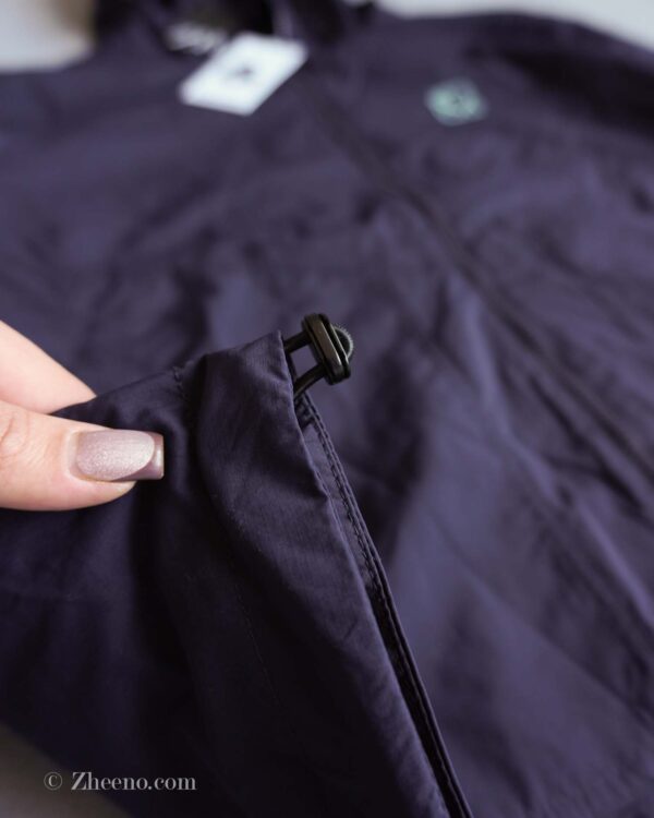 جکت بارانی کلاه دار سرمه ای تیره Jack&Jones