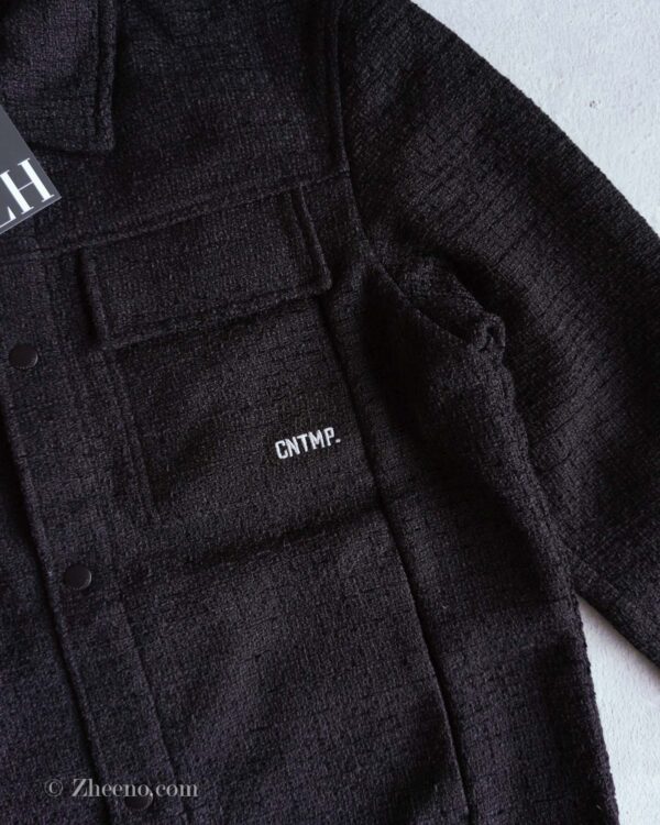 جکت پارچه ای ضخیم مشکی Jack&Jones