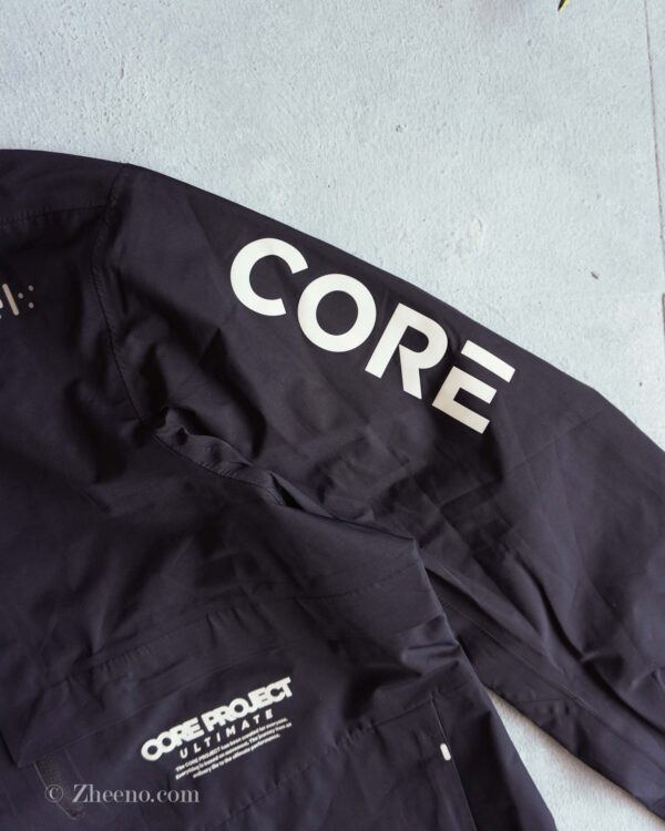 جکت بارانی مشکی طرح نوشته دار Jack&Jones