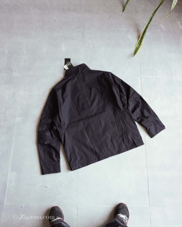 جکت بارانی مشکی طرح نوشته دار Jack&Jones