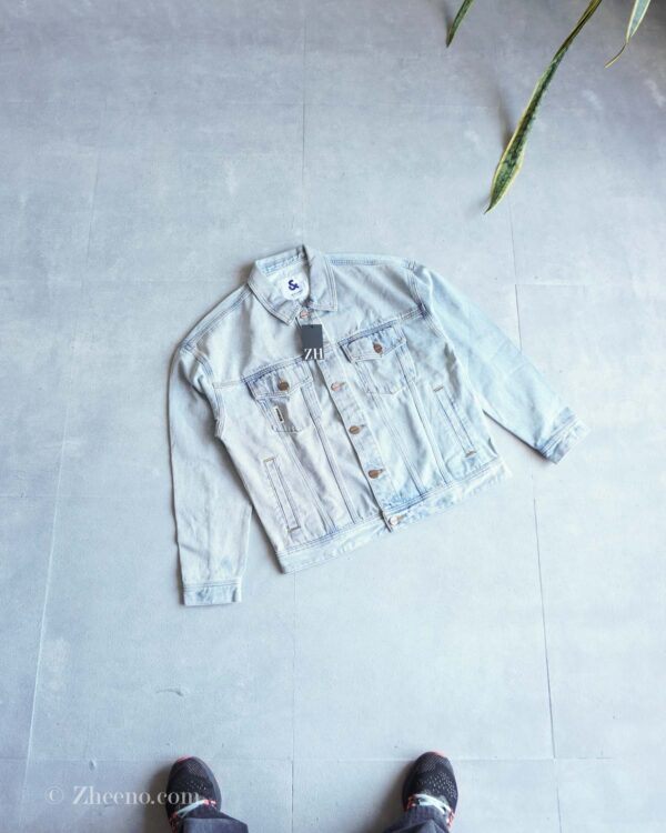 جکت جین آبی روشن Jack&Jones