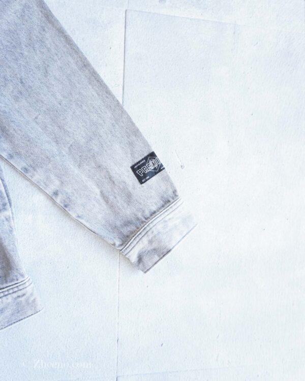 جکت جین خاکستری ساده Jack&Jones