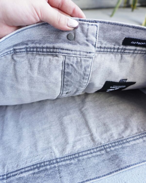 جکت جین خاکستری ساده Jack&Jones