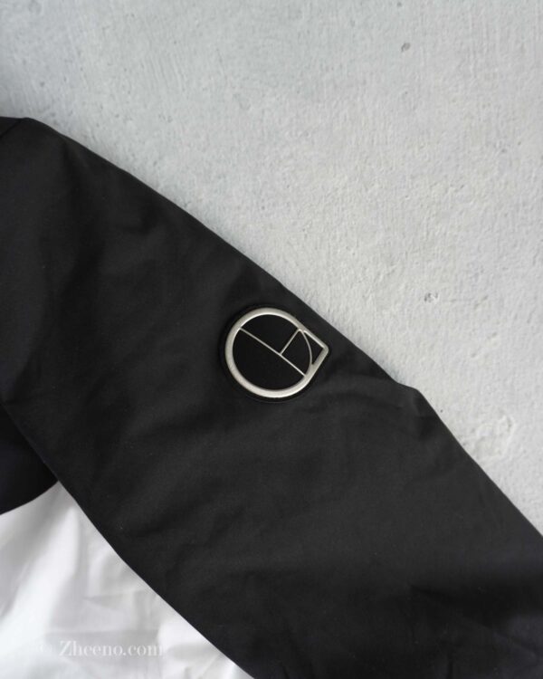 جکت کلاه دار دورنگ سفید مشکی Jack&Jones