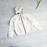 جکت بارانی کرم کلاه دار Jack&Jones