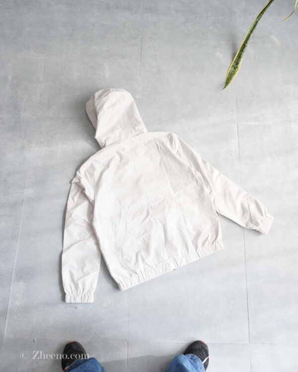 جکت بارانی کرم کلاه دار Jack&Jones