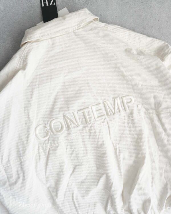 بامبر جکت شیری طرح کبریتی Jack&Jones