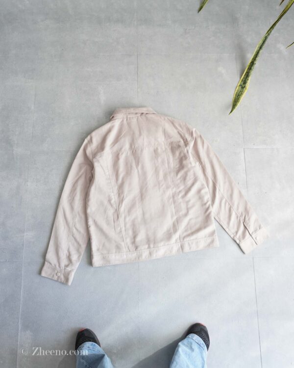 جکت چرم جیر خاکی Jack&Jones