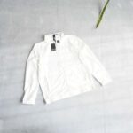 جکت طرح چرم سفید Jack&Jones