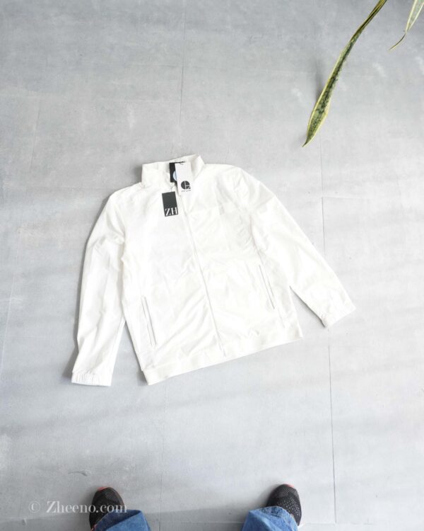 جکت طرح چرم سفید Jack&Jones