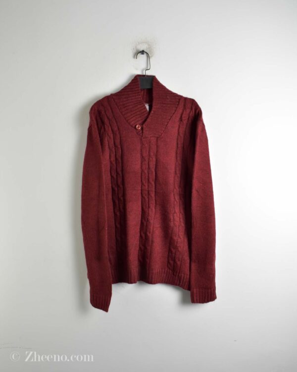 بافت وینتیج عنابی تند NK