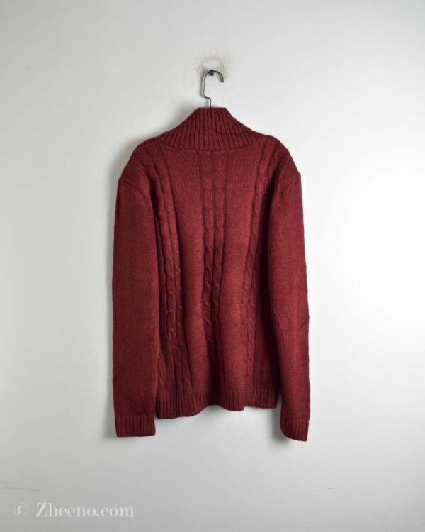 بافت وینتیج عنابی تند NK